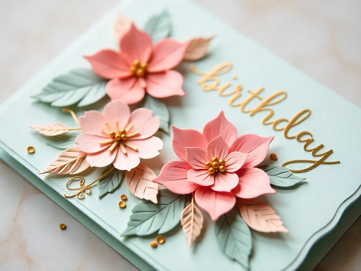 Handcrafted Birthday Card